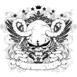 Skull and Horns