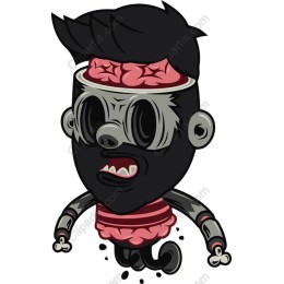 Whimsical Zombie Character