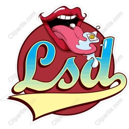 LSD Mouth Graphic
