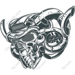Mechanical Skull