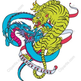Frenzy of Love - Dragon and Tiger