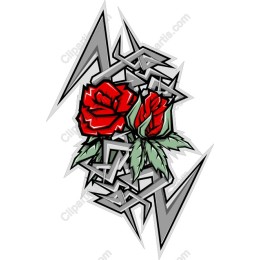Dynamic Red Roses