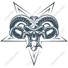Ram Skull Geometric