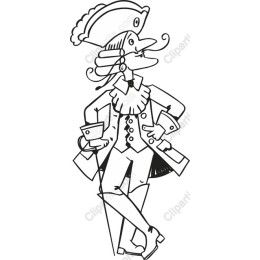 Dapper 18th-Century Gentleman