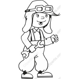 Charming Young Aviator