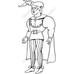 Muscular Heroic Figure