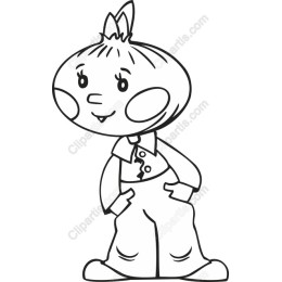 Playful Onion Character