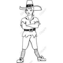 Charming Pilgrim Character