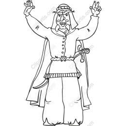 Playful Pirate Character