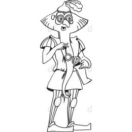 Whimsical Vintage Character