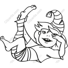 Playful Cartoon Character