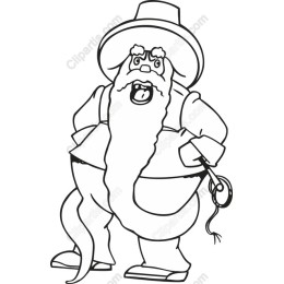 Whimsical Cheerful Character