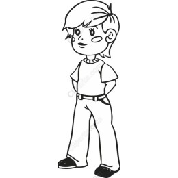 Charming Young Boy