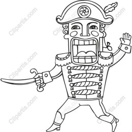 Charismatic Pirate Captain