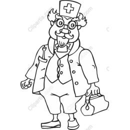 Whimsical Doctor Character