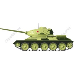 Vintage T-34 Tank