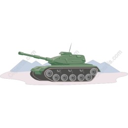 Classic Military Tank