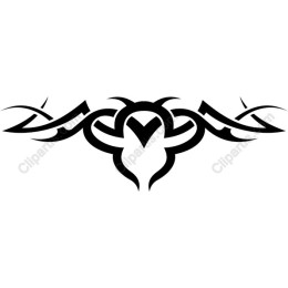 Elegant Black Tribal