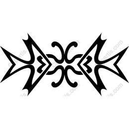 Tribal Fish Embrace