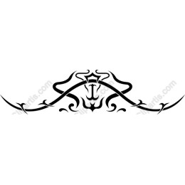 Elegant Ornate Black Decorative