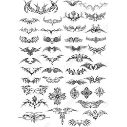 Tribal Bat Collection: Set