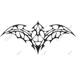 Artistic Bat Logo