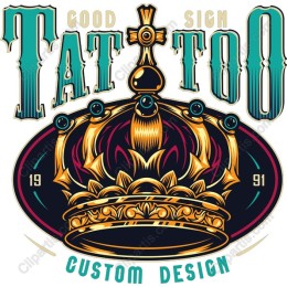Tattoo Crown Custom