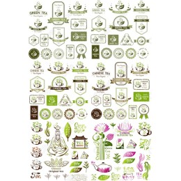  Tea Clipart Set -