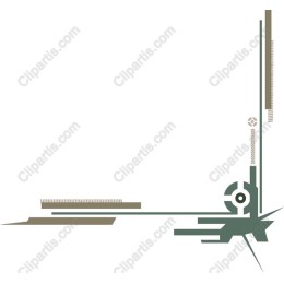 Contemporary Geometric Border