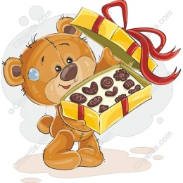 Teddy Bear Gift Box