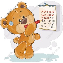 Teddy Bear Planner