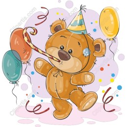 Cheerful Teddy Bear Party