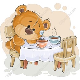 Cozy Bear Tea Time