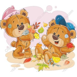 Autumn Teddy Bears