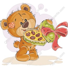 Teddy Bear Love Candy Box