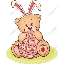 Easter Bear Bunny Ears