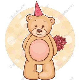 Cheerful Party Bear