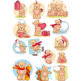 Adorable Bear Clipart Bundle