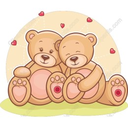 Cuddly Teddy Bear Love