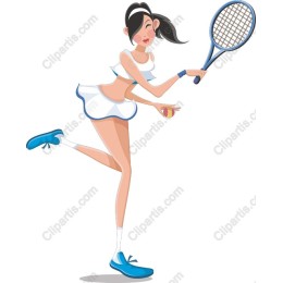 Dynamic Tennis Player