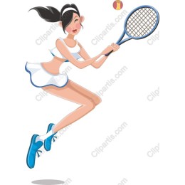 Dynamic Tennis Player