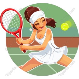 Dynamic Tennis Player