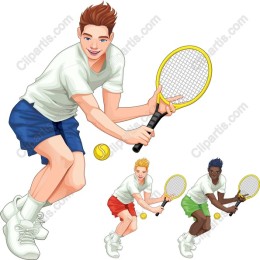 Dynamic Tennis Players