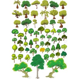  Trees Clipart Bundle