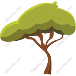 Vibrant Green Tree