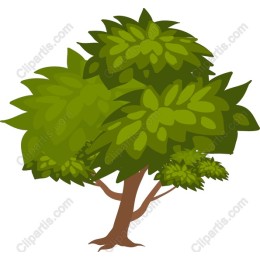 Vibrant Green Tree