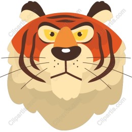Fierce Tiger Head