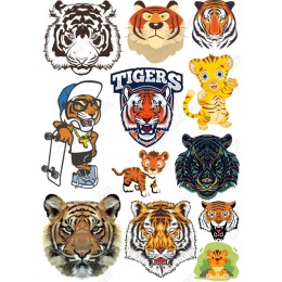 Tigers Bundle - 12 Unique