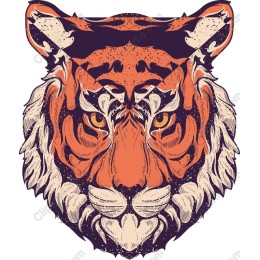 Majestic Tiger Head