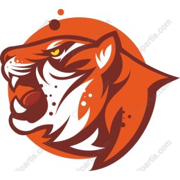 Fierce Roaring Tiger